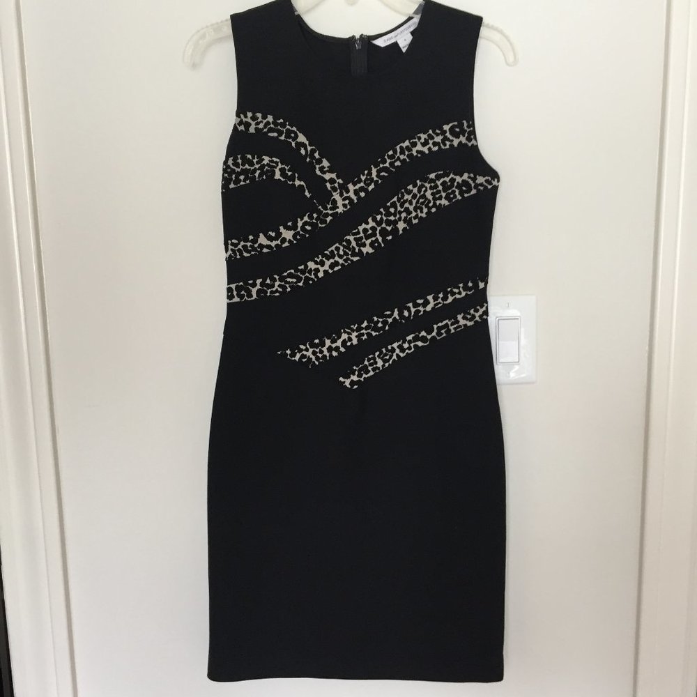 Diane Von Furstenberg cocktail dress black sz.4